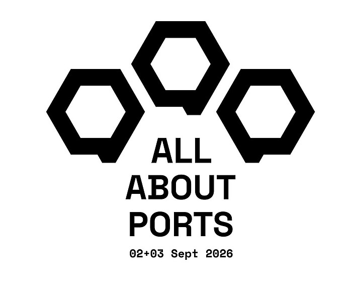 all about ports logo with date 2026 all about ports logo with date 2026